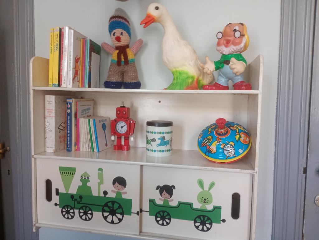 Dujardin vintage plank, Kinderen en Baby's, Kinderkamer | Inrichting en Decoratie, Gebruikt, Ophalen of Verzenden