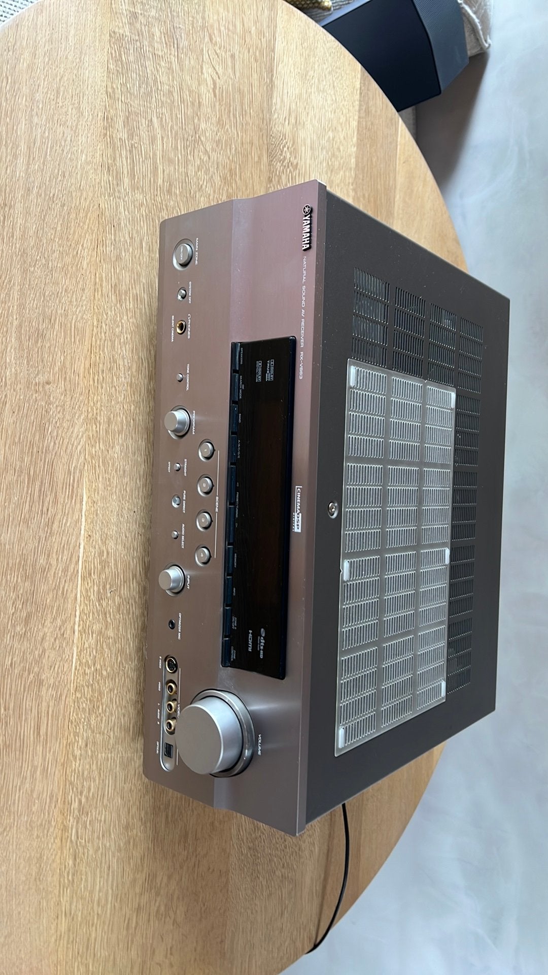 Yamaha surround versterker RX-V663, Audio, Tv en Foto, Ophalen, Yamaha, Zo goed als nieuw, 120 watt of meer