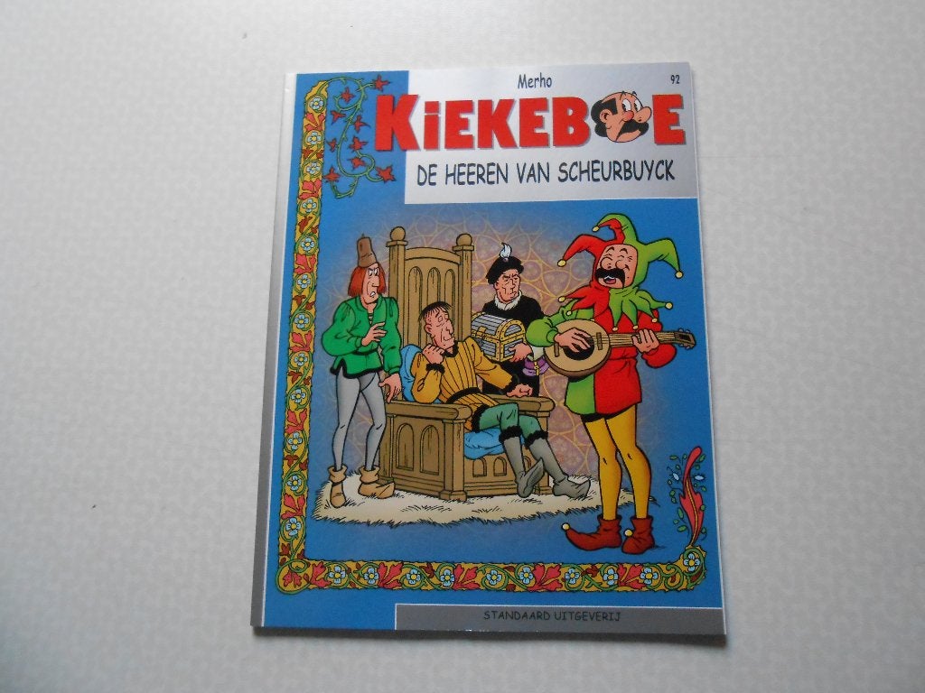 kiekeboe 92 De Heeren van Scheurbuyck 2002 1 ste druk., Eén stripboek, Merho, Nieuw, Ophalen of Verzenden