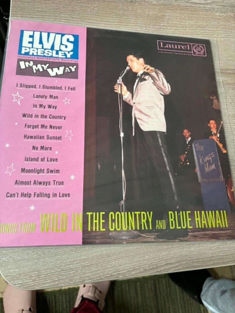 Elvis bootleg lp, In my way, songs from Wild in the country, Cd's en Dvd's, LP, Ophalen of Verzenden, Zo goed als nieuw, Rock-'n-roll