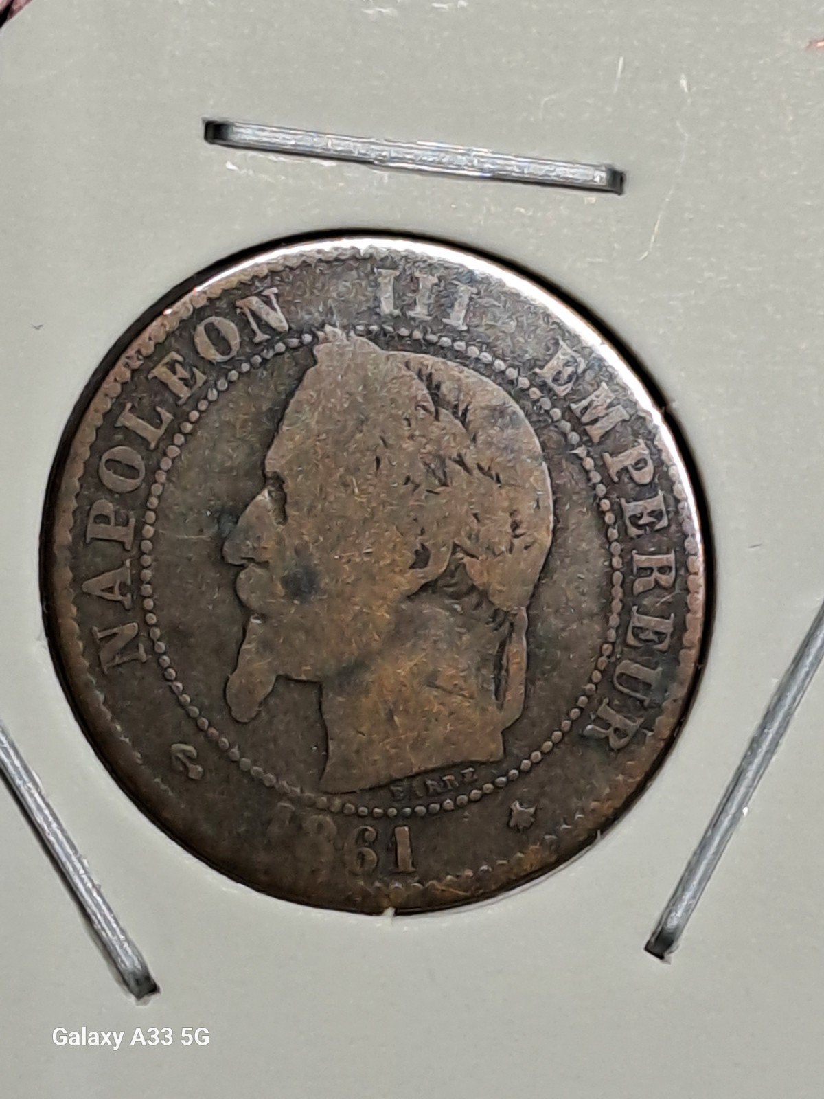 Françe-Napoléon - 2 Ct. 1861A, Enlèvement ou Envoi, France, Monnaie en vrac