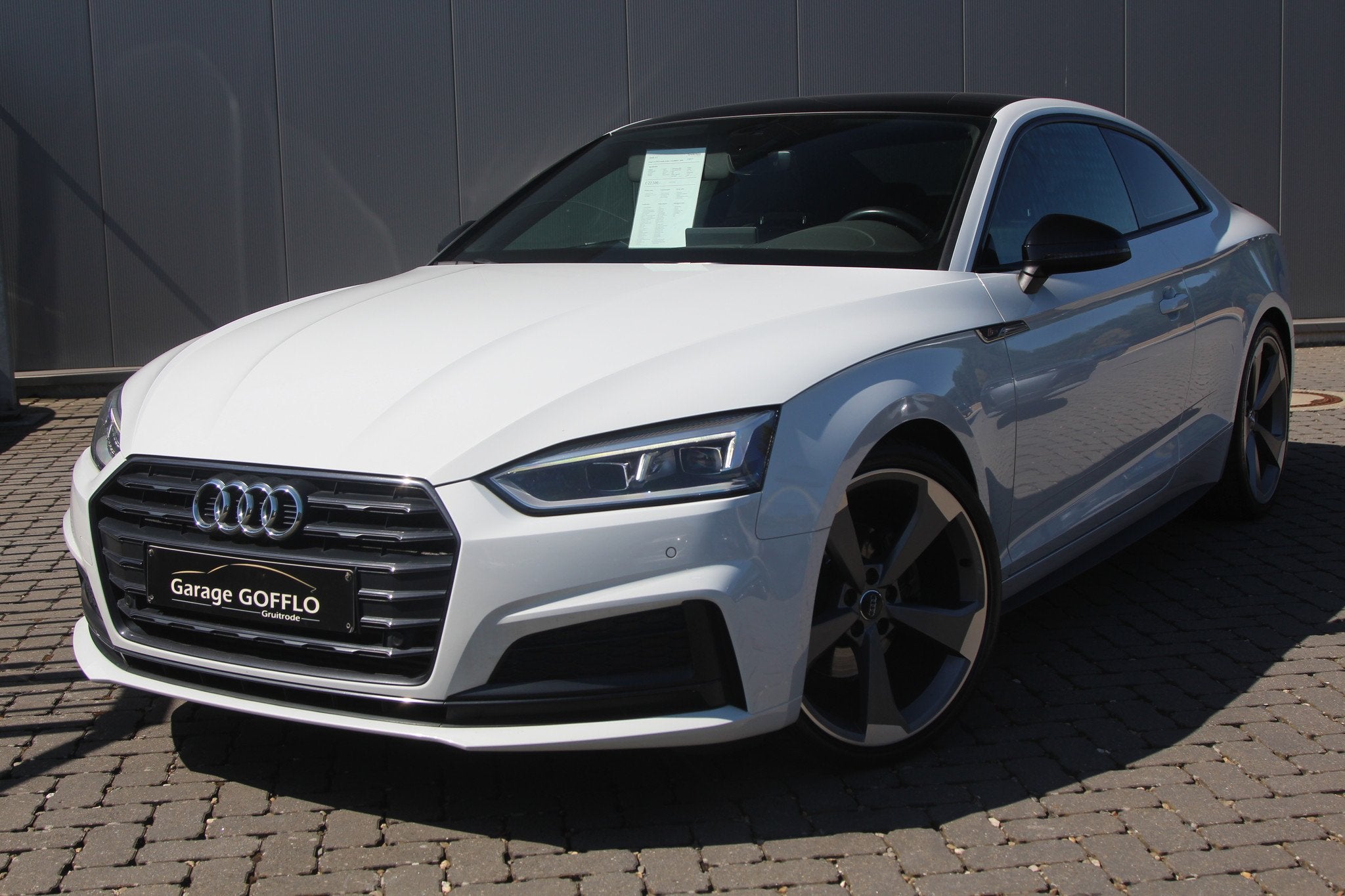 Audi A5 Coupé 2.0 TFSI S-tronic S-line - 105.000KM - 2020, 4 zetels, Gebruikt, 1984 cc, Wit