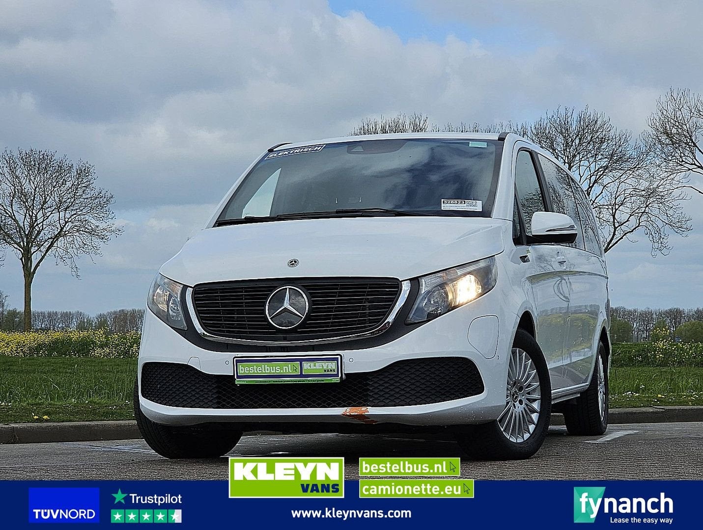 Mercedes-Benz EQV 300 5 + 2 Zits Rolstoel!, Auto's, Automaat, Wit, Mercedes-Benz, Te koop