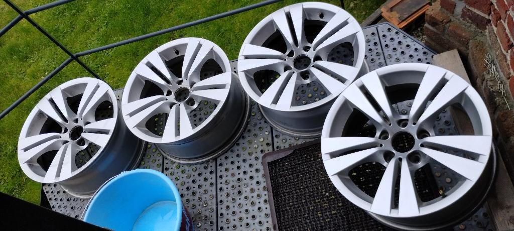 Jantes BMW Série 5 E60 à vendre, Véhicule de tourisme, 17 pouces, Enlèvement, Utilisé