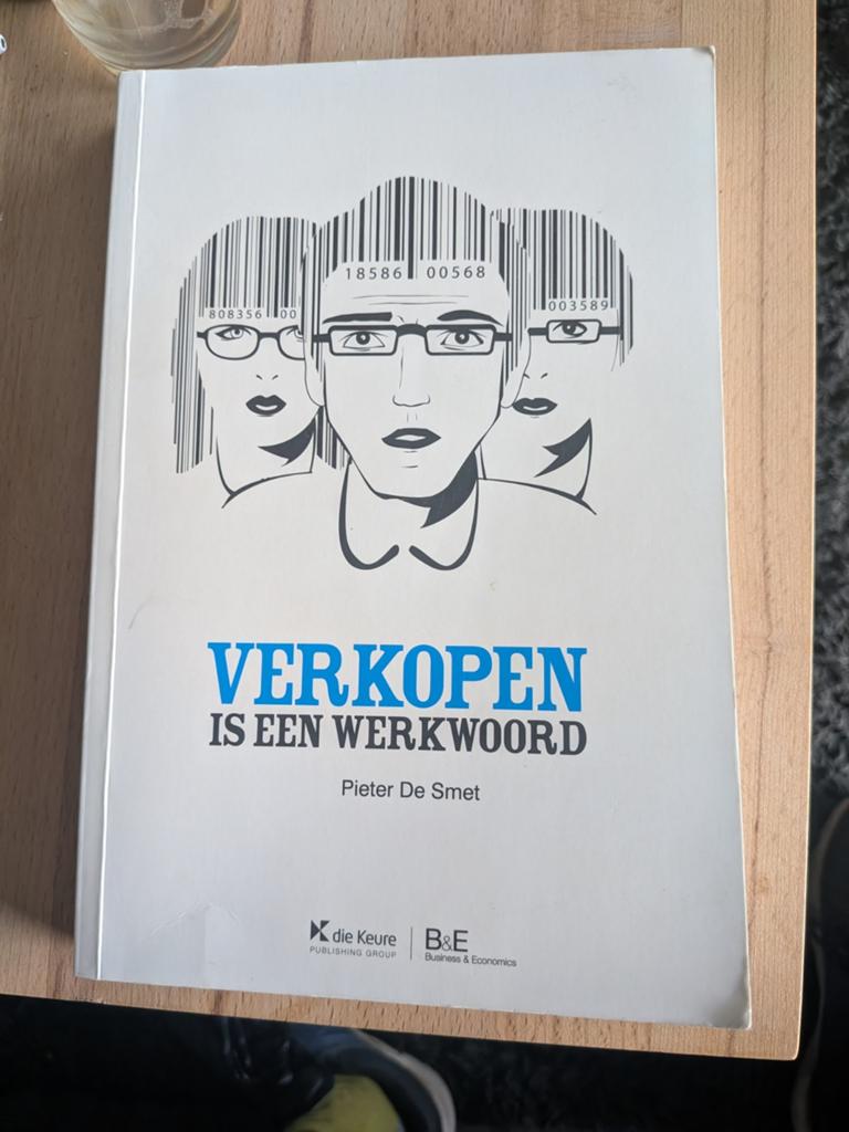 Pieter De Smet - Verkopen is een werkwoord, Boeken, Economie, Management en Marketing, Ophalen of Verzenden, Pieter De Smet