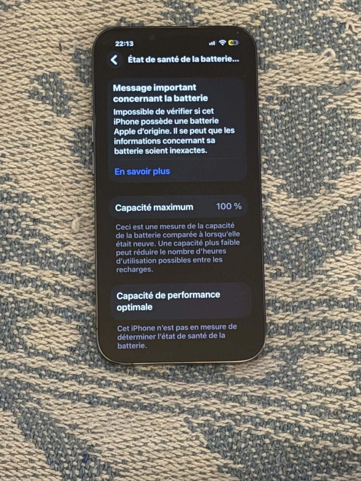 Iphone 13 pro 128gb, Télécoms, 128 GB, Reconditionné, Enlèvement, IPhone 13 Pro