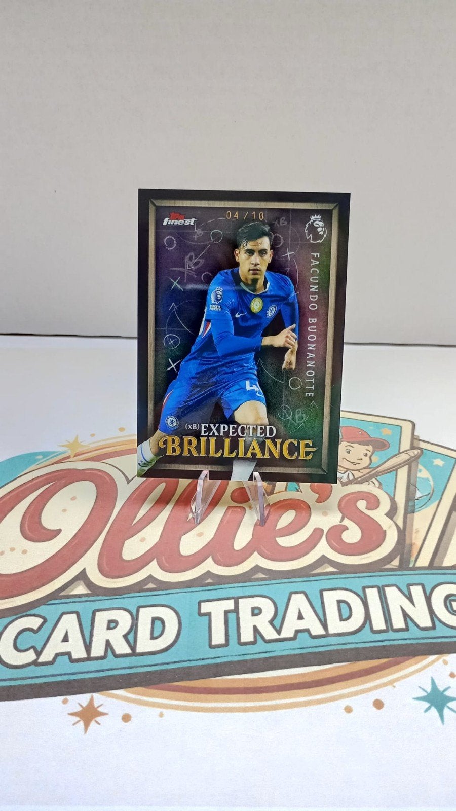 Topps Finest Facundo Buonanotte 04/10, Hobby en Vrije tijd, Ophalen of Verzenden, Zo goed als nieuw, Losse kaart