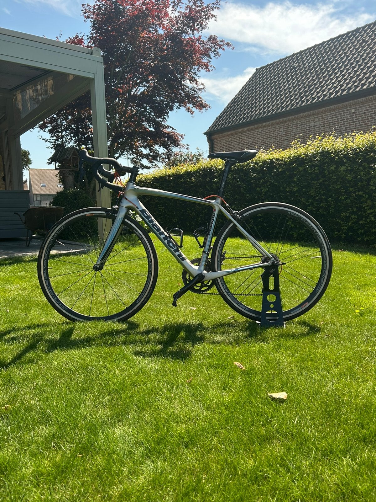 Carbon koersfiets Bianchi Intenso, Enlèvement, Comme neuf