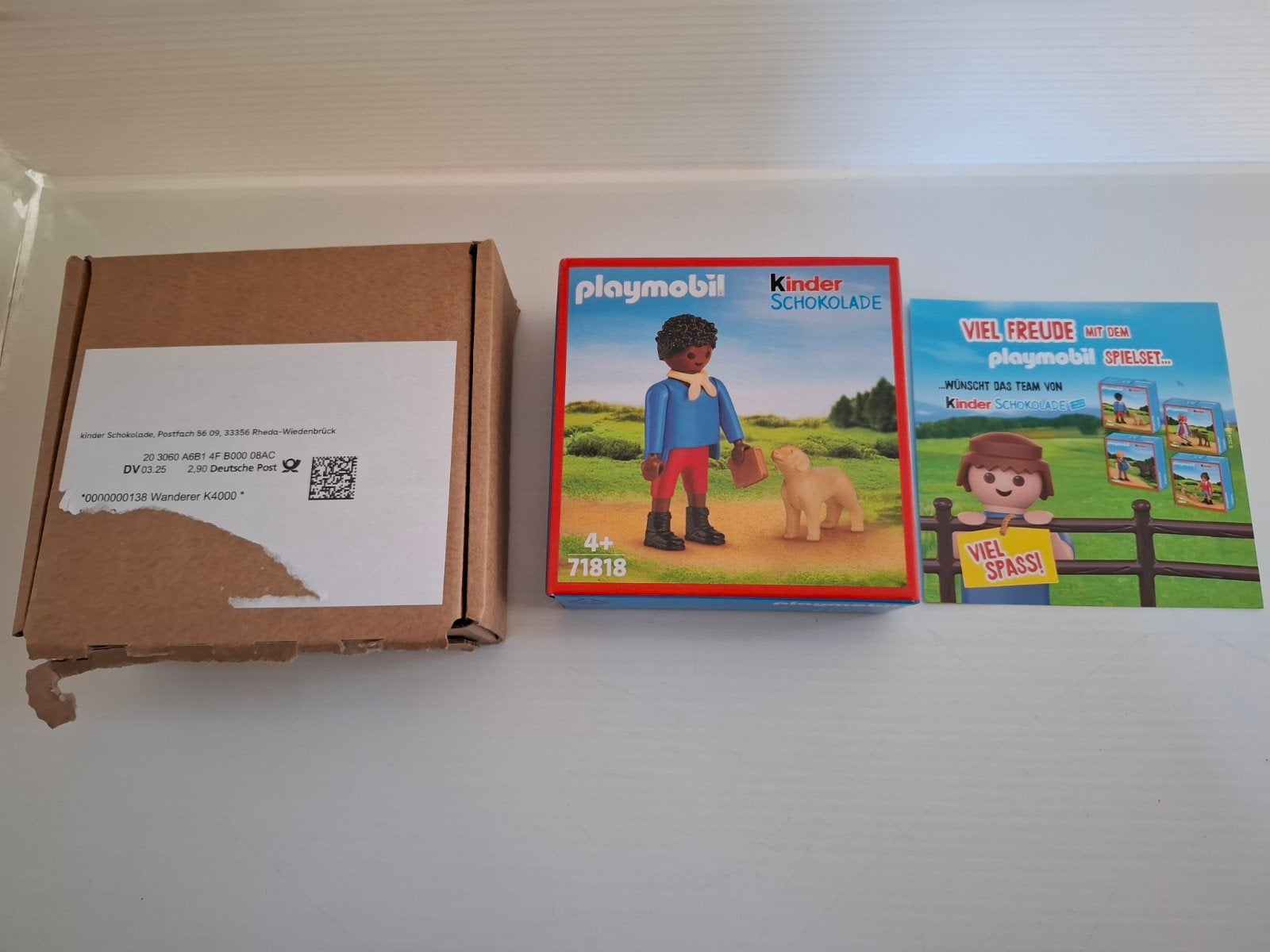 Nouveau coffret promotionnel Playmobil en chocolat pour enfa, Neuf, Enlèvement ou Envoi, Autres séries, Kit complet