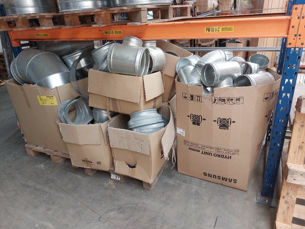 Ventilatie buis + hulpstukken, Ophalen, Nieuw