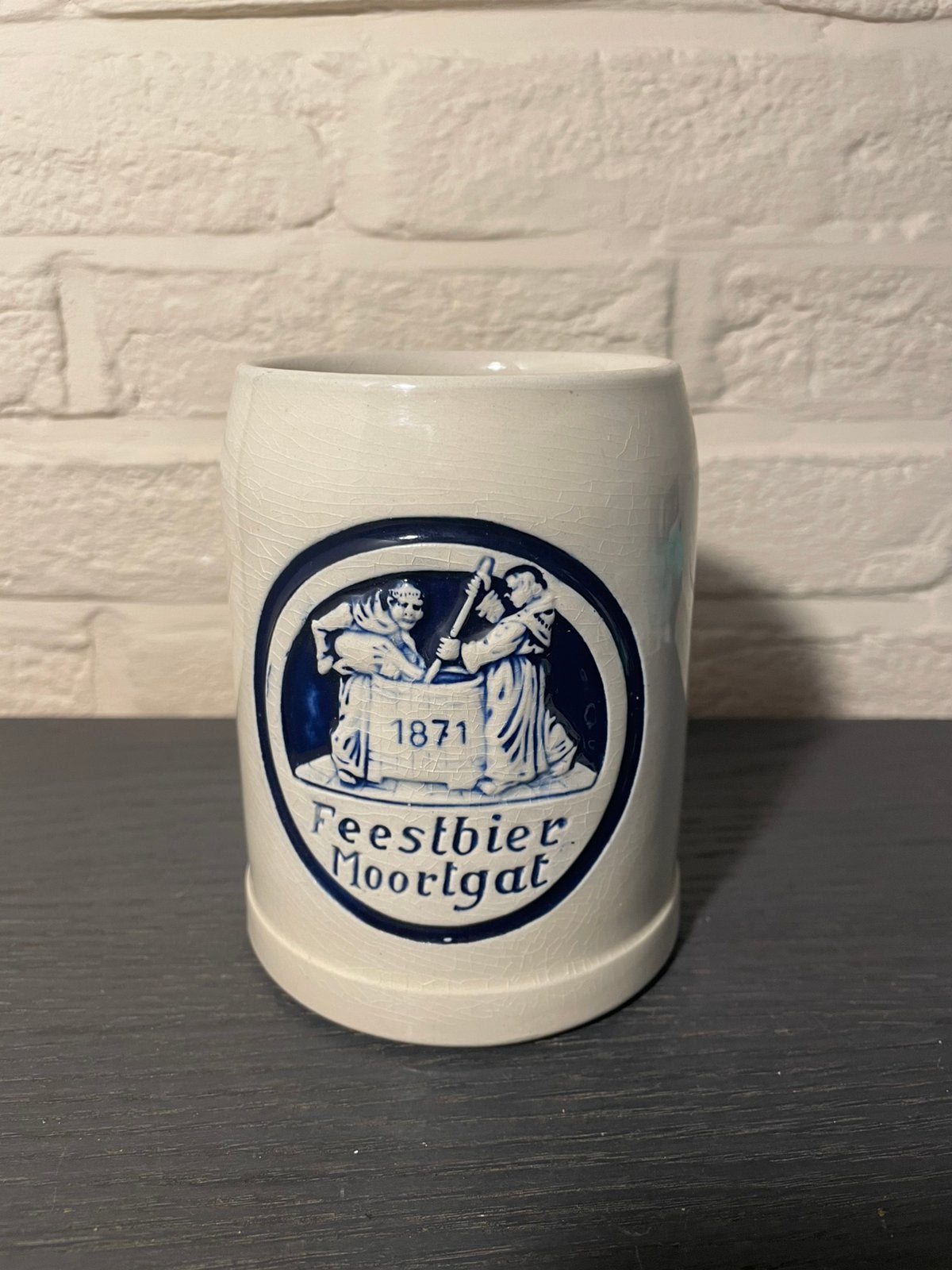 Vintage duvel moortgat bierpot, Verzamelen, Biermerken, Ophalen of Verzenden, Duvel