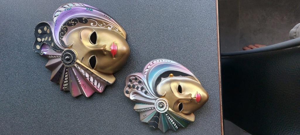 keramische Venetiaanse maskers, Antiek en Kunst, Ophalen