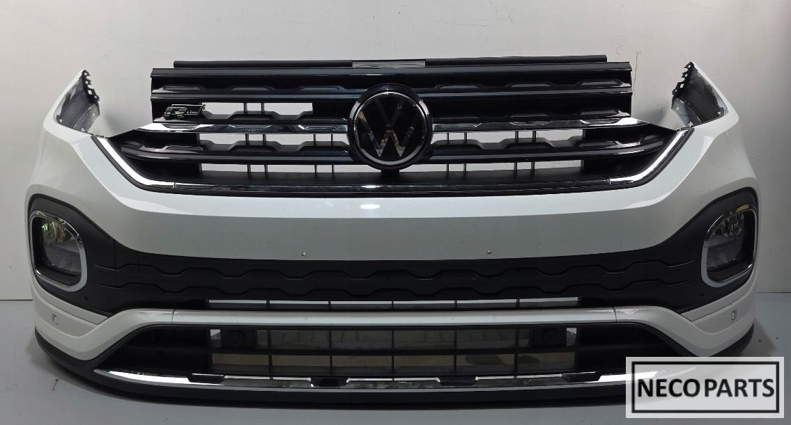 VOORBUMPER T-CROSS TCROSS R-LINE RLINE BUMPER LC9A ORIGINEEL, Arrière, Volkswagen, -, Haillon arrière