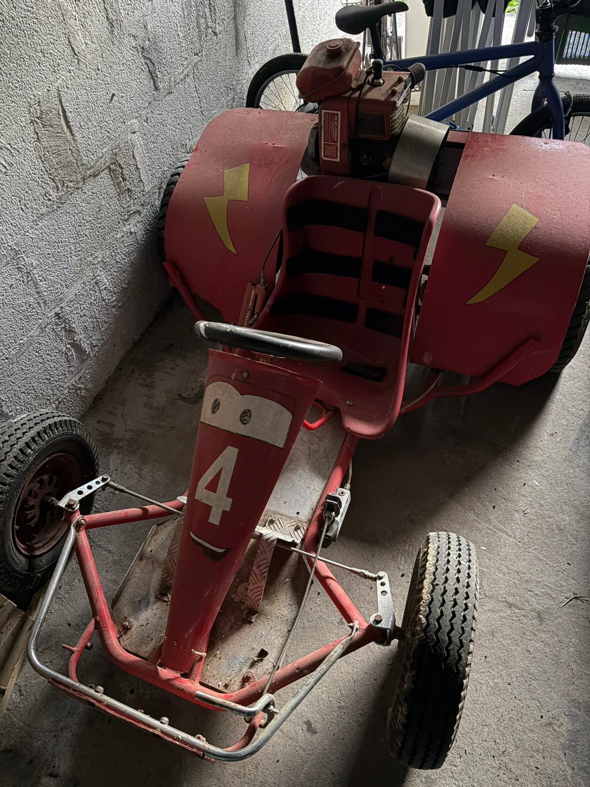 Go kart Flash Mc Queen, Enlèvement, Utilisé, Kart