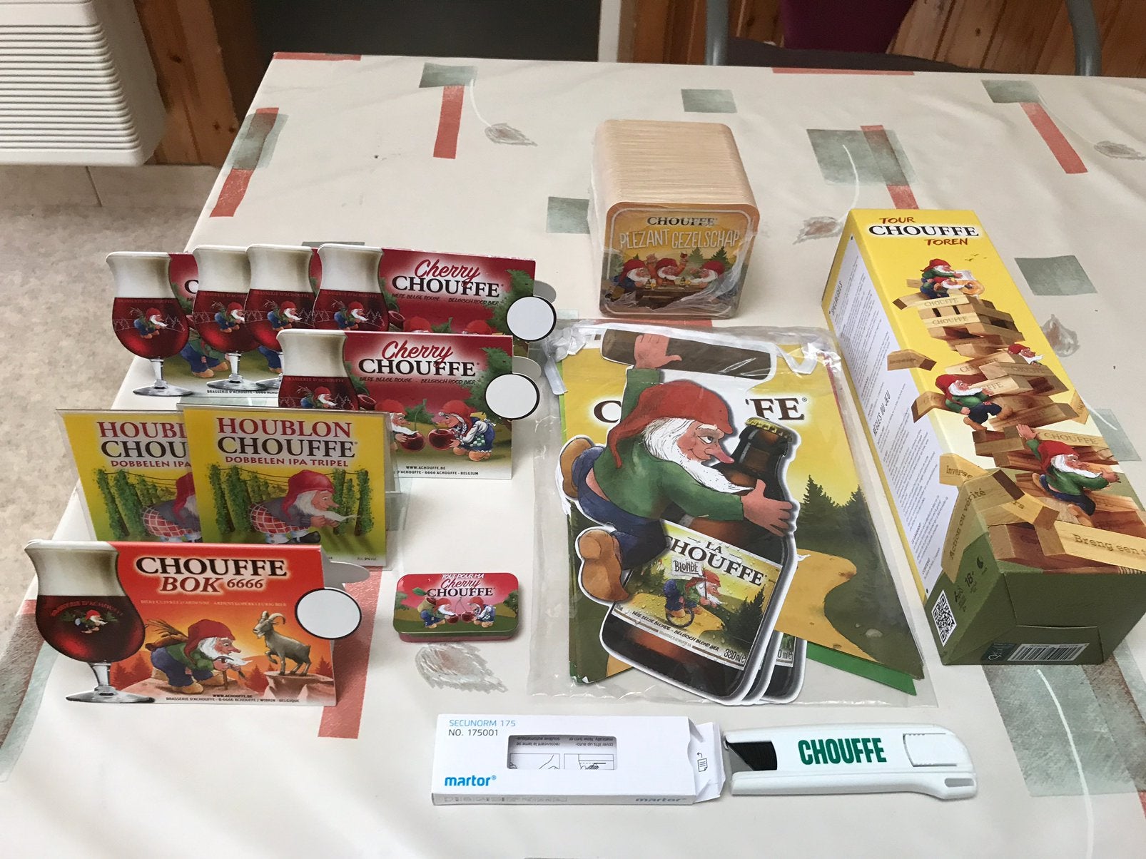 Chouffe pakket,alles voor 20€, Ophalen of Verzenden, Nieuw, Overige typen