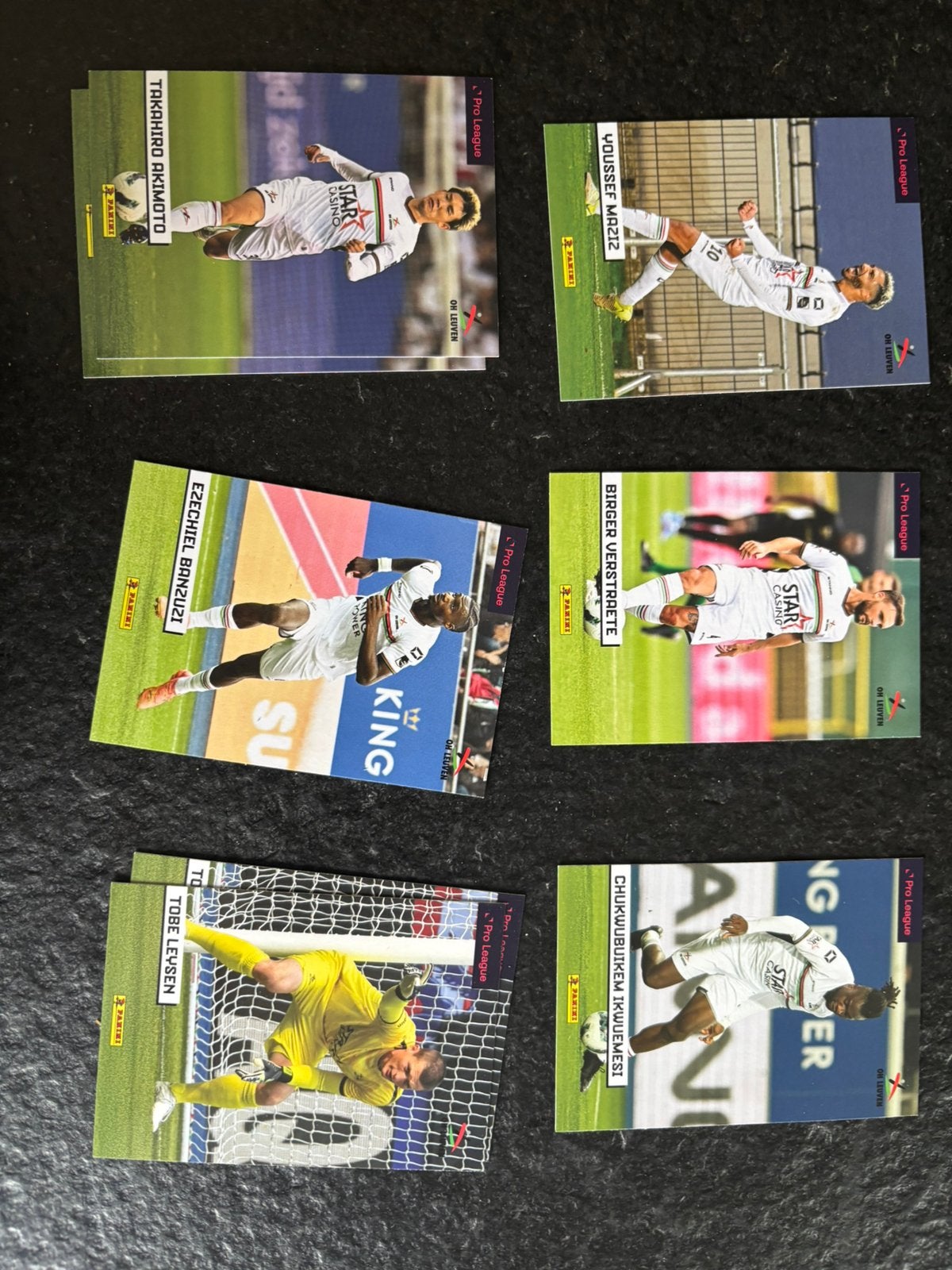 Panini voetbalkaarten jupiler pro league 2024/25 OH Leuven, Ophalen, Nieuw, Spelerskaart