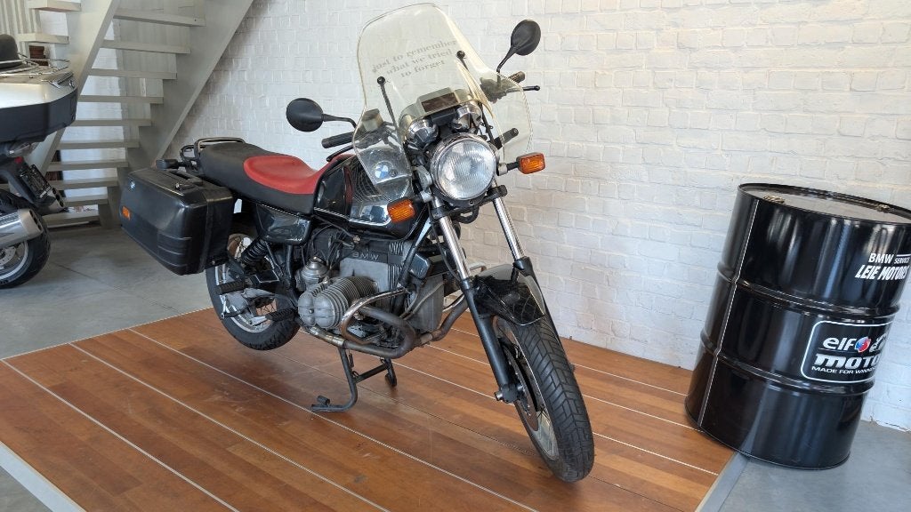 Bmw r100 r, 08/1995. 2 Koffers, Windscherm., Motoren, Cardan-aandrijving, 2 cilinders, Occasion, Motorrijbewijs A