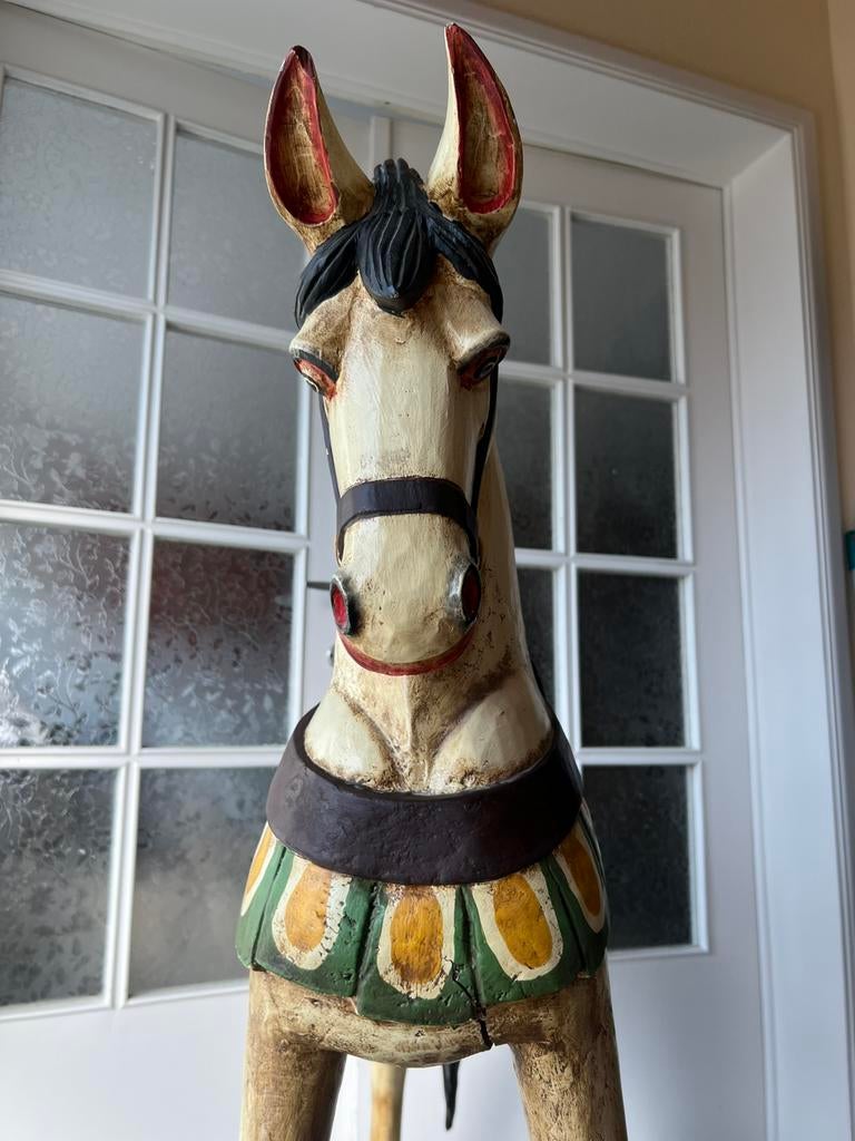 Faire offre …Cheval à bascule en bois, Enlèvement