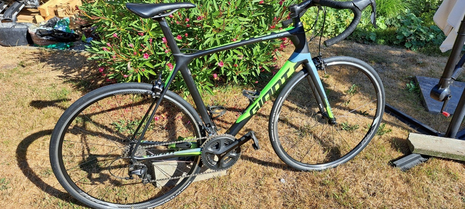 Giant Tcr advanced carbon racefiets., Ophalen, 28 inch, Carbon, Velgrem
