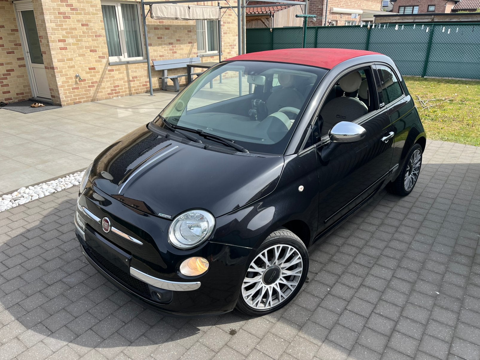 FIAT 500c CABRIO|1.2-benzine|AIRCO., Autos, Euro 5, Achat, Cabriolet, Boîte manuelle