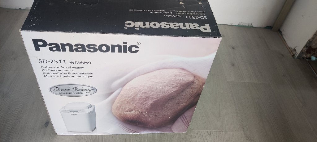 Panasonic SD-2511 Broodbakmachine - zo goed als nieuw, Electroménager, Plus de 10 programmes, 800 à 1200 grammes de pâte, Comme neuf