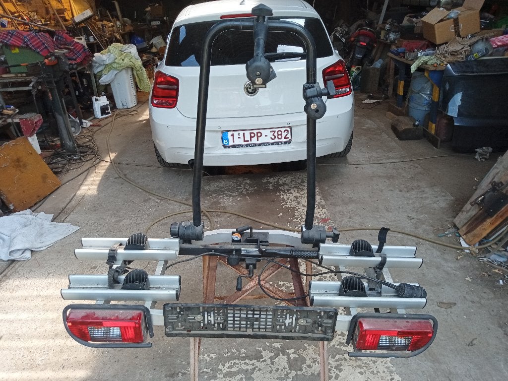 fietsdrager, Auto diversen, Fietsendragers, Ophalen, 2 fietsen, Gebruikt, Trekhaakdrager