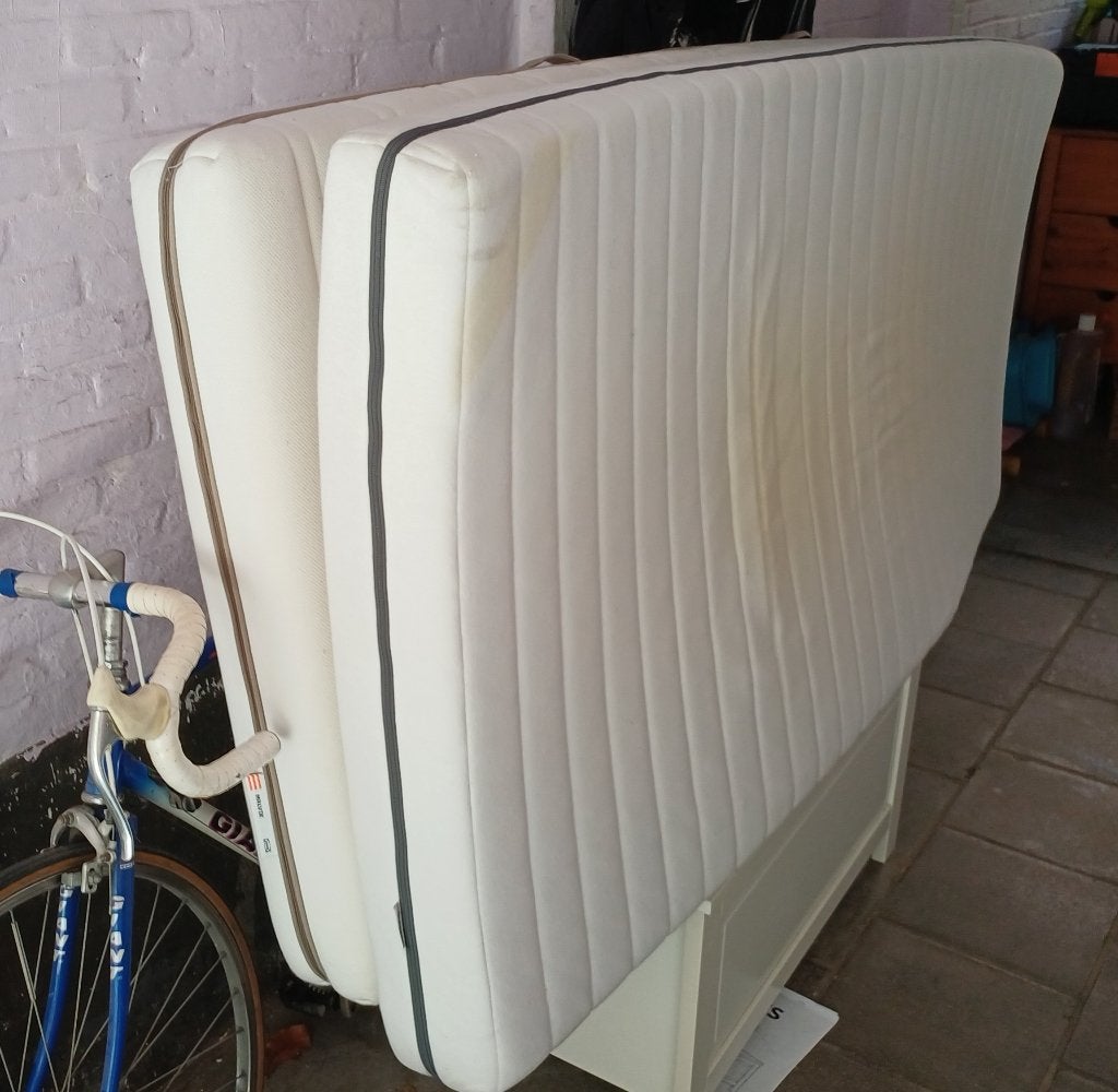 2 matrassen 90 x200cm, Huis en Inrichting, Ophalen, Gebruikt, 90 cm, Eenpersoons