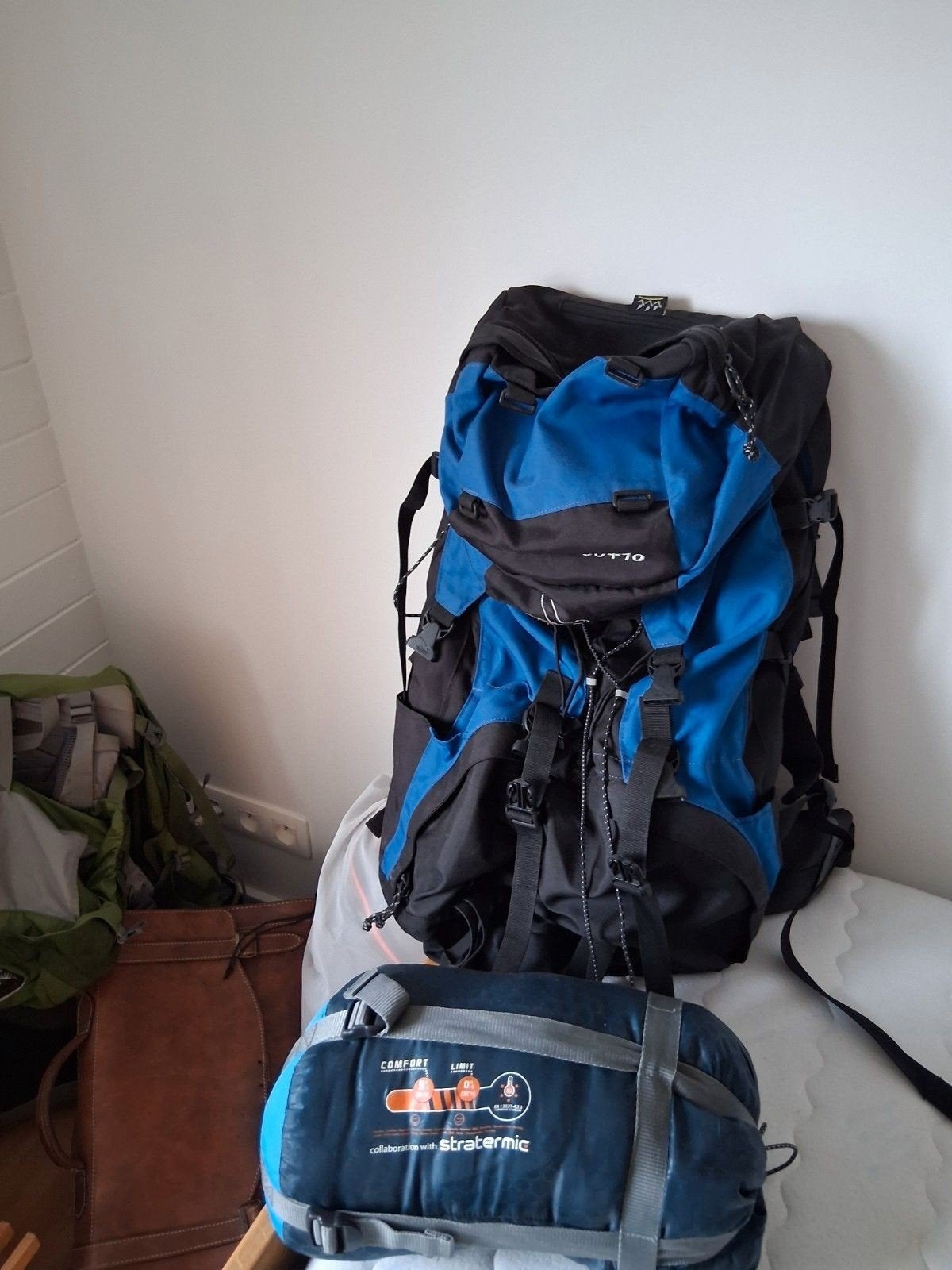 Trekrugzak 70l Lafuma, Ophalen
