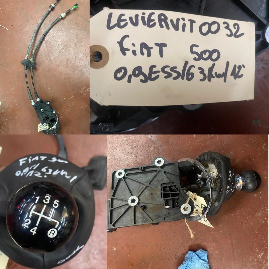 Levier de vitesse, tringleries boîte de vitesse Fiat 500 '12, Ophalen, Gebruikt, Fiat