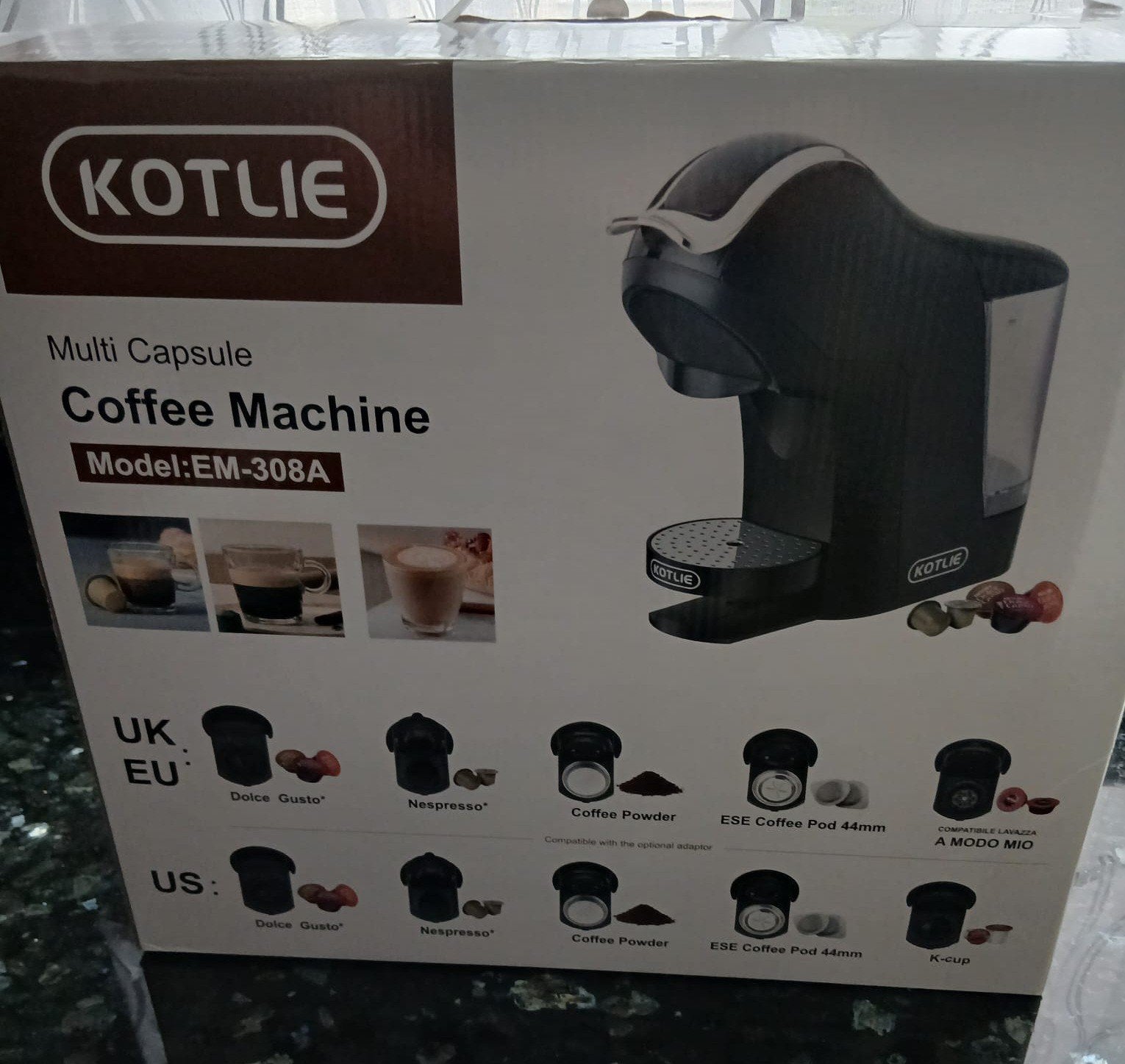 Koffiezetapparaat, Ophalen, Zo goed als nieuw