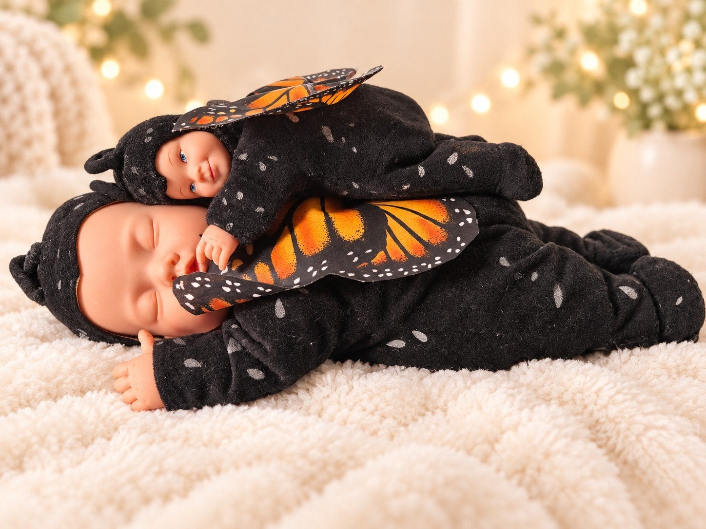 Anne Geddes vlinderpoppen – set van 2 – met originele labels, Verzamelen, Ophalen of Verzenden