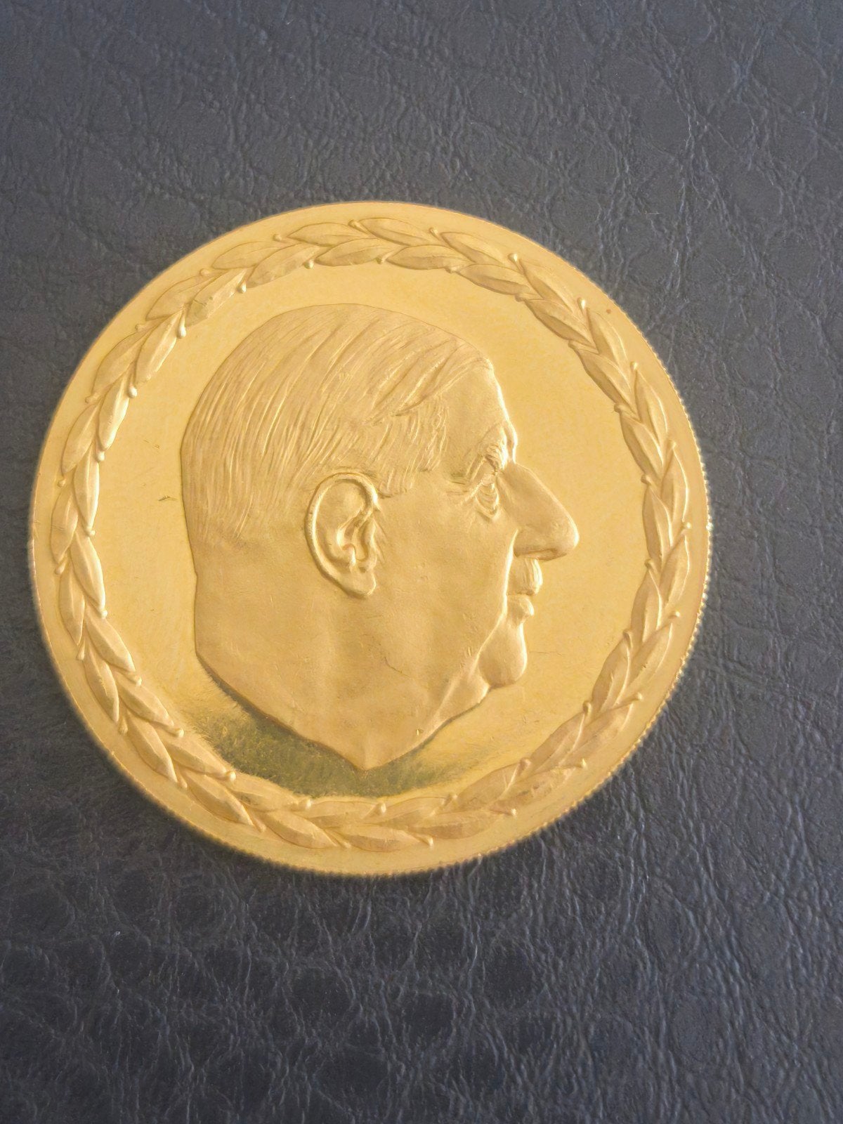 Médaille commémorative en or Charles de Gaulle 1890-1970 999, Enlèvement, Or
