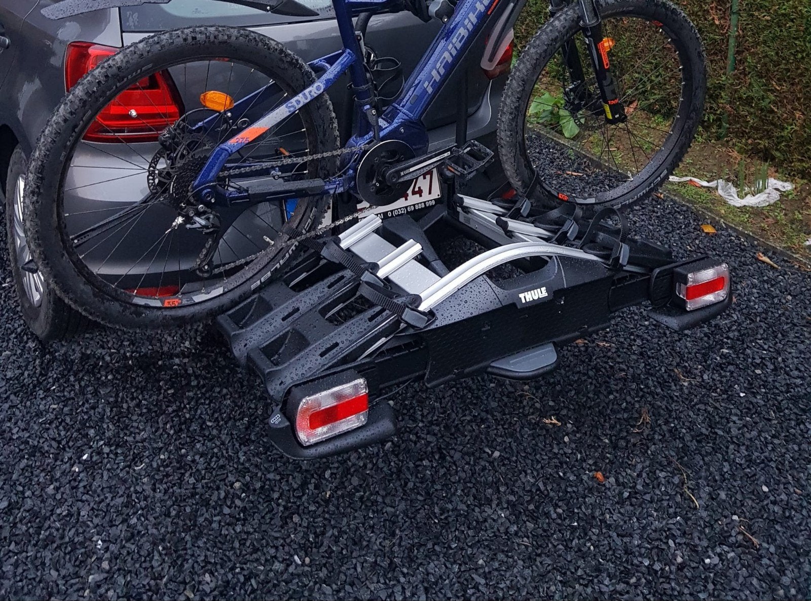 Porte vélo (électrique) Thule pour 3 vélo, Autos : Divers, Porte-vélos, Support d'attelage, 3 vélos ou plus, Enlèvement, Utilisé
