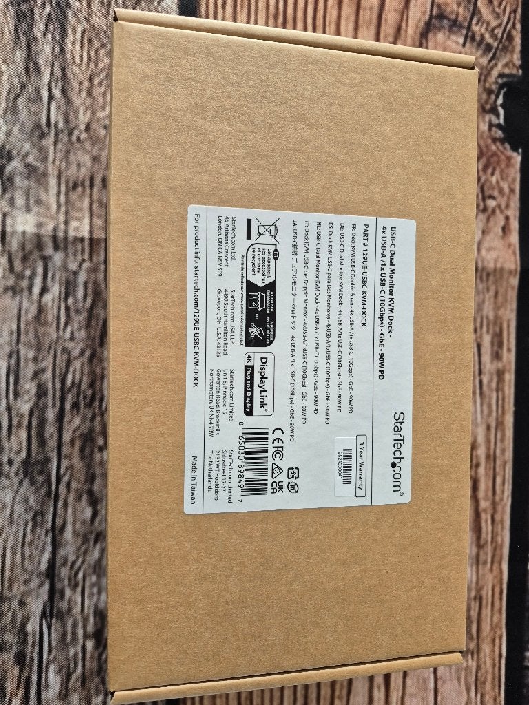Docking Station KVM USB-C pour Deux PC Portables, Informatique & Logiciels, Envoi, Neuf, Station d'accueil, StarTech.com