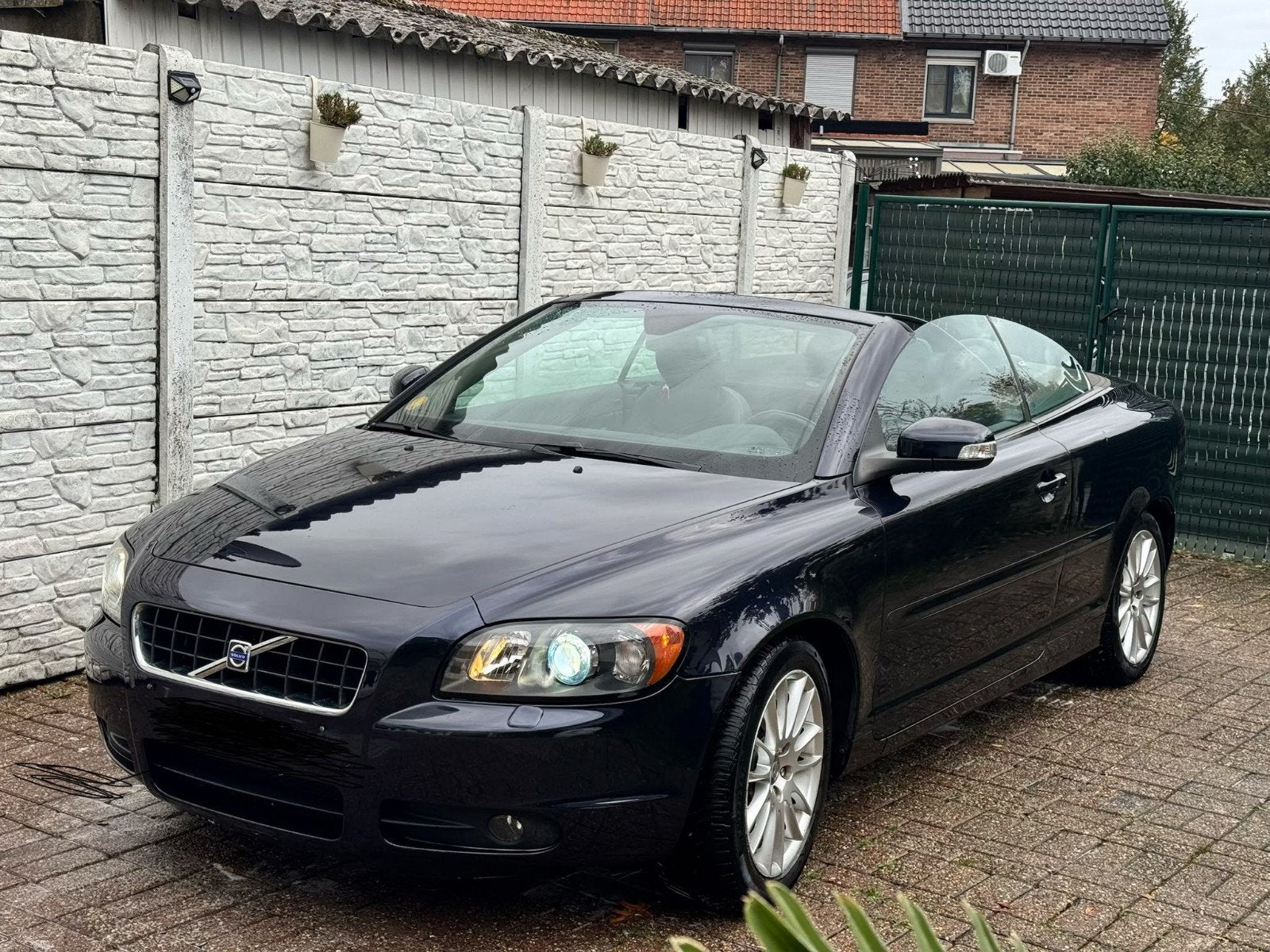 volvo c70 cabrio  2.0 diesel   summum, Auto's, C70, Cabriolet, Blauw, Leder