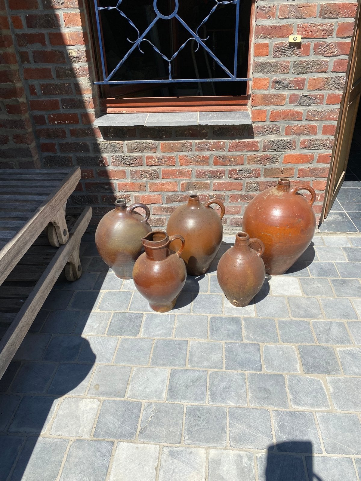 Vazen steen, Ophalen