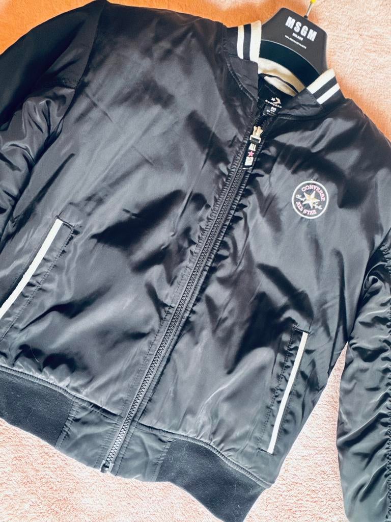 Bomber jas voor meisje Converse in prima staat, Ophalen, Zo goed als nieuw