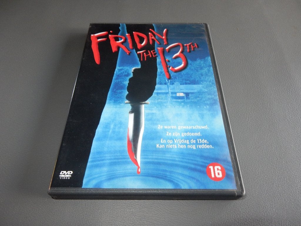 nr.954 - Dvd: Friday the 13th - horror - 1980, Cd's en Dvd's, Dvd's | Horror, Vanaf 16 jaar, Ophalen of Verzenden, Zo goed als nieuw
