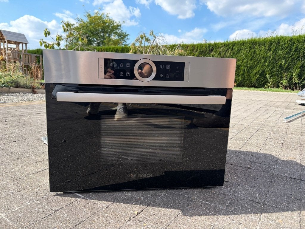 Stoomoven Bosch CDG634BS1, Electroménager, Four à vapeur, Enlèvement, 45 à 60 cm, 45 à 50 cm