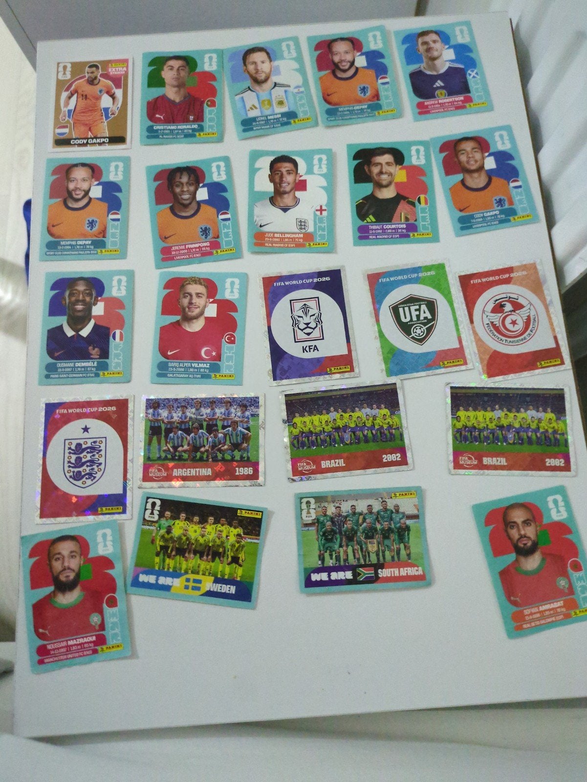 Fantastisch voetbalkaarten, Ophalen of Verzenden, Nieuw, Meerdere stickers