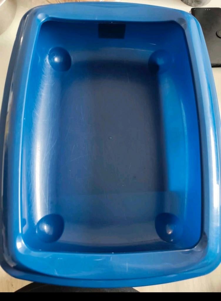 Litière pour chat bleu, Enlèvement