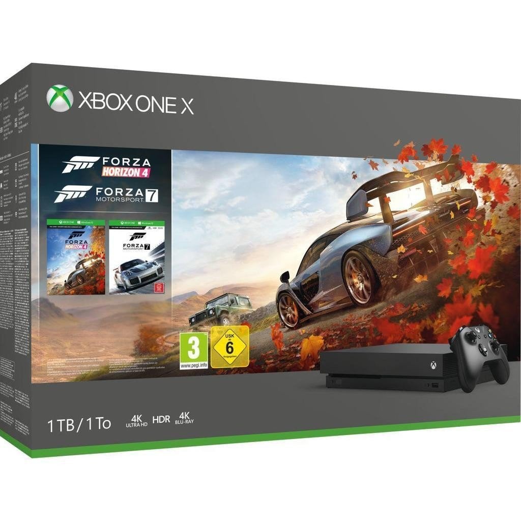 Console XBOX one X editie Forza horizon 4 Forza 7, Games en Spelcomputers, Spelcomputers | Xbox One, Xbox One, Ophalen of Verzenden