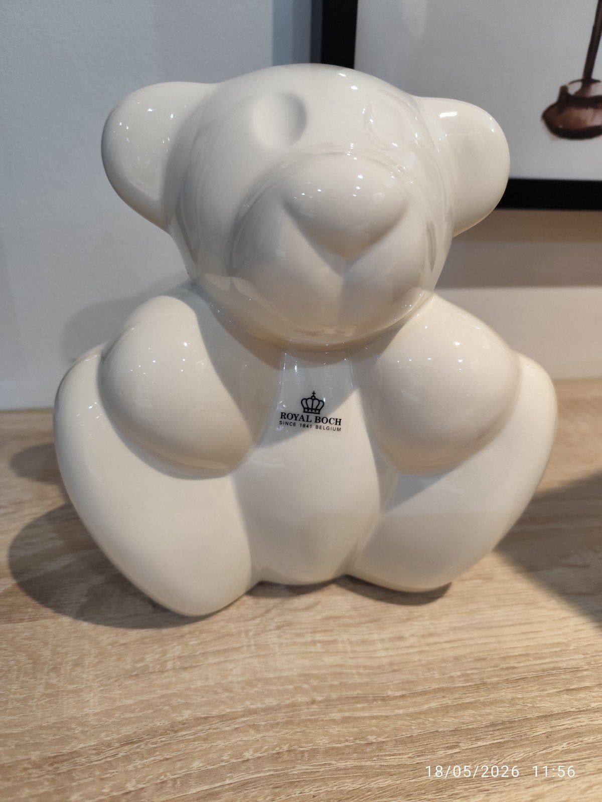 Ours Royal boch neuf en faïence 20 cm, Enlèvement ou Envoi