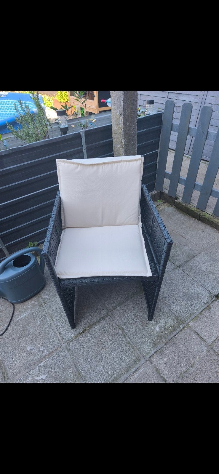 fauteuils de jardin, Enlèvement