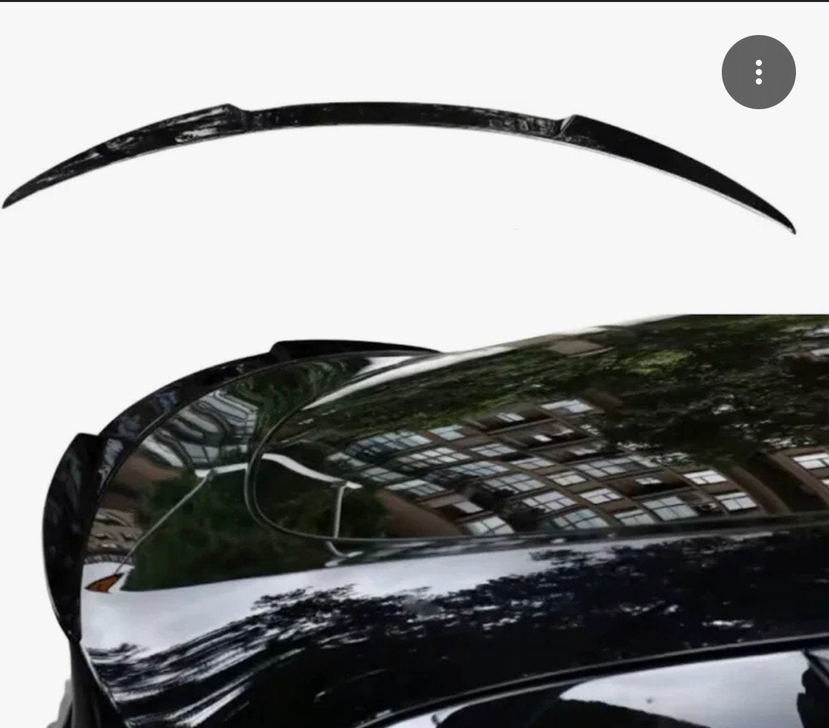 Zwarte spoiler blinkend tesla Y, Enlèvement ou Envoi