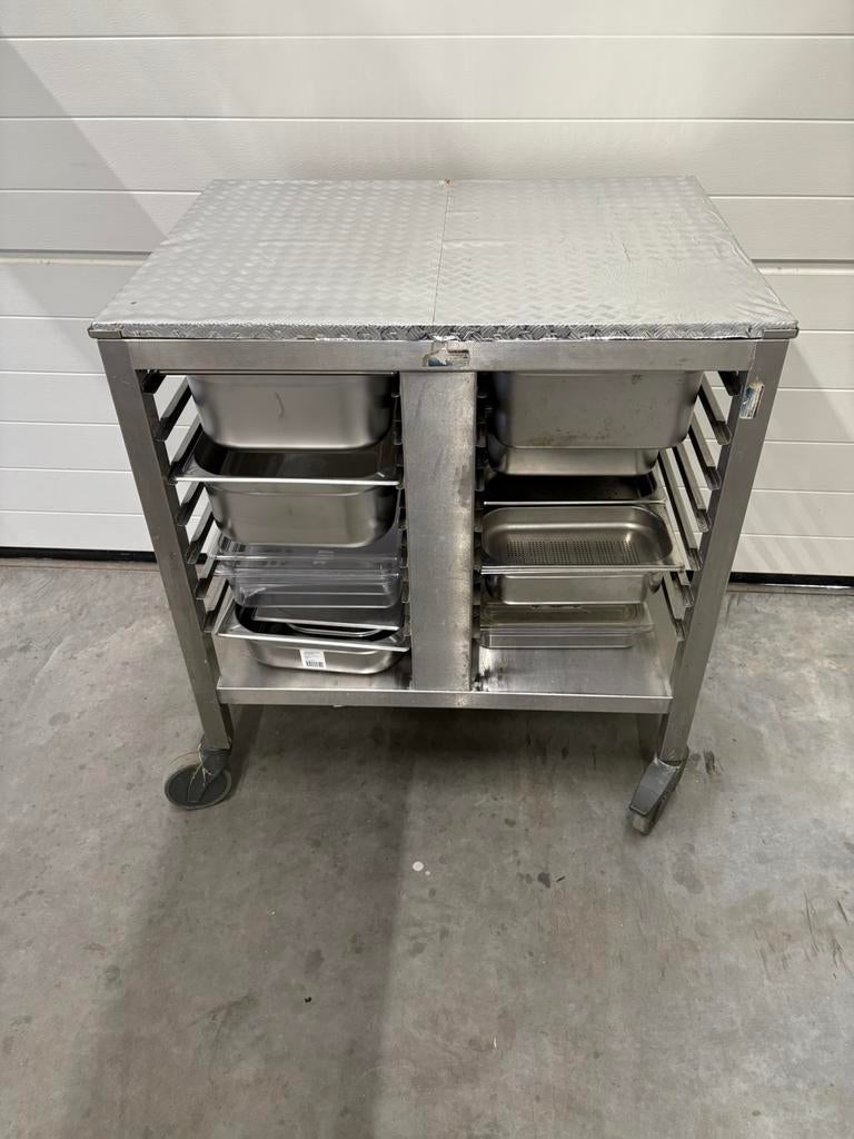 Gastronomkar om oven op te plaatsen, Ophalen, Zo goed als nieuw