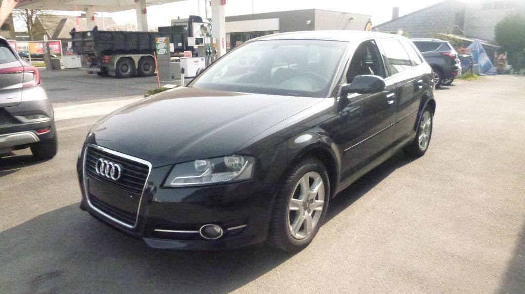 Audi A3 Sportback 1.6 TDI, Auto's, Audi, Voorwielaandrijving, Euro 5, Zwart, 4 cilinders