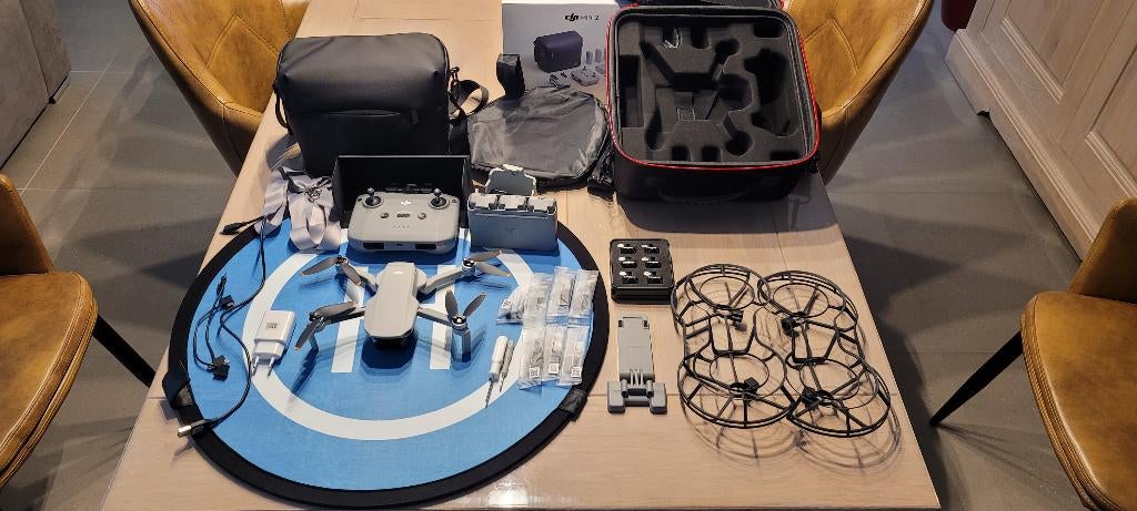 Drone DJI MINI 2- 4K Fly More Combo slechts 7:47u, Drone avec caméra, Moins de 250 g, Qualité supérieure, Comme neuf