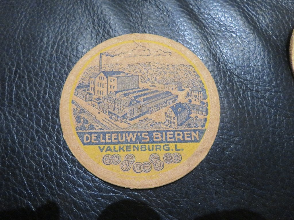 bierviltje De leeuw,s Bieren Valkenburg, Verzamelen, Ophalen of Verzenden, Zo goed als nieuw, Viltje(s), Leeuw