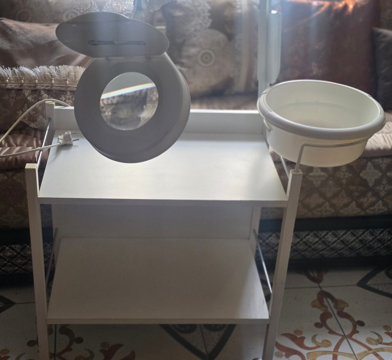 meuble medical pedicure, Teck, Enlèvement ou Envoi, 50 à 100 cm, Utilisé